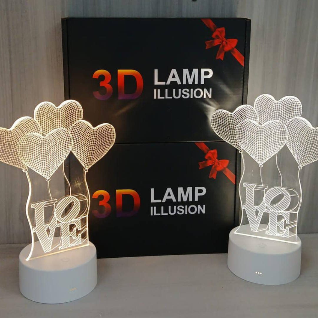LAMPARAS DECORATIVAS 3D