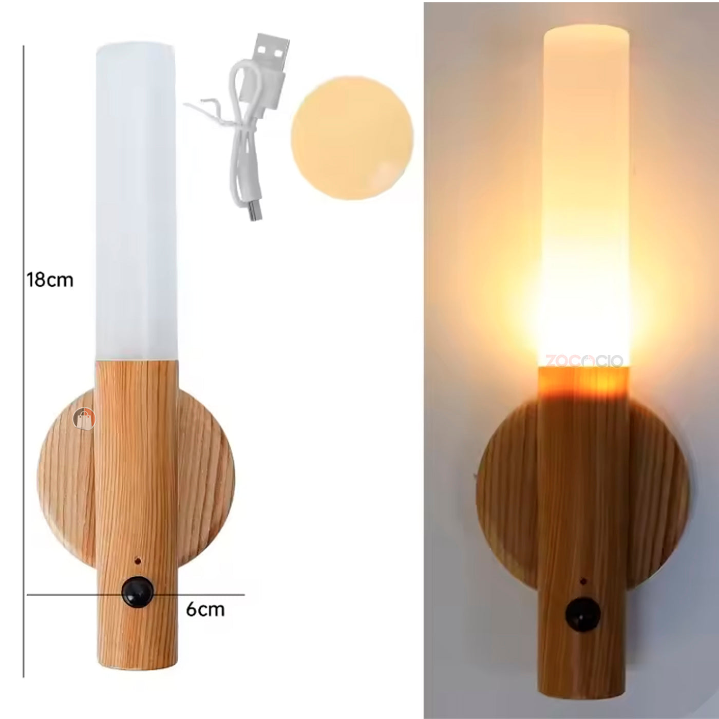 Lampara Sensor de Movimiento magnetica