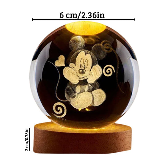 Lampara Esfera Mickey Mouse