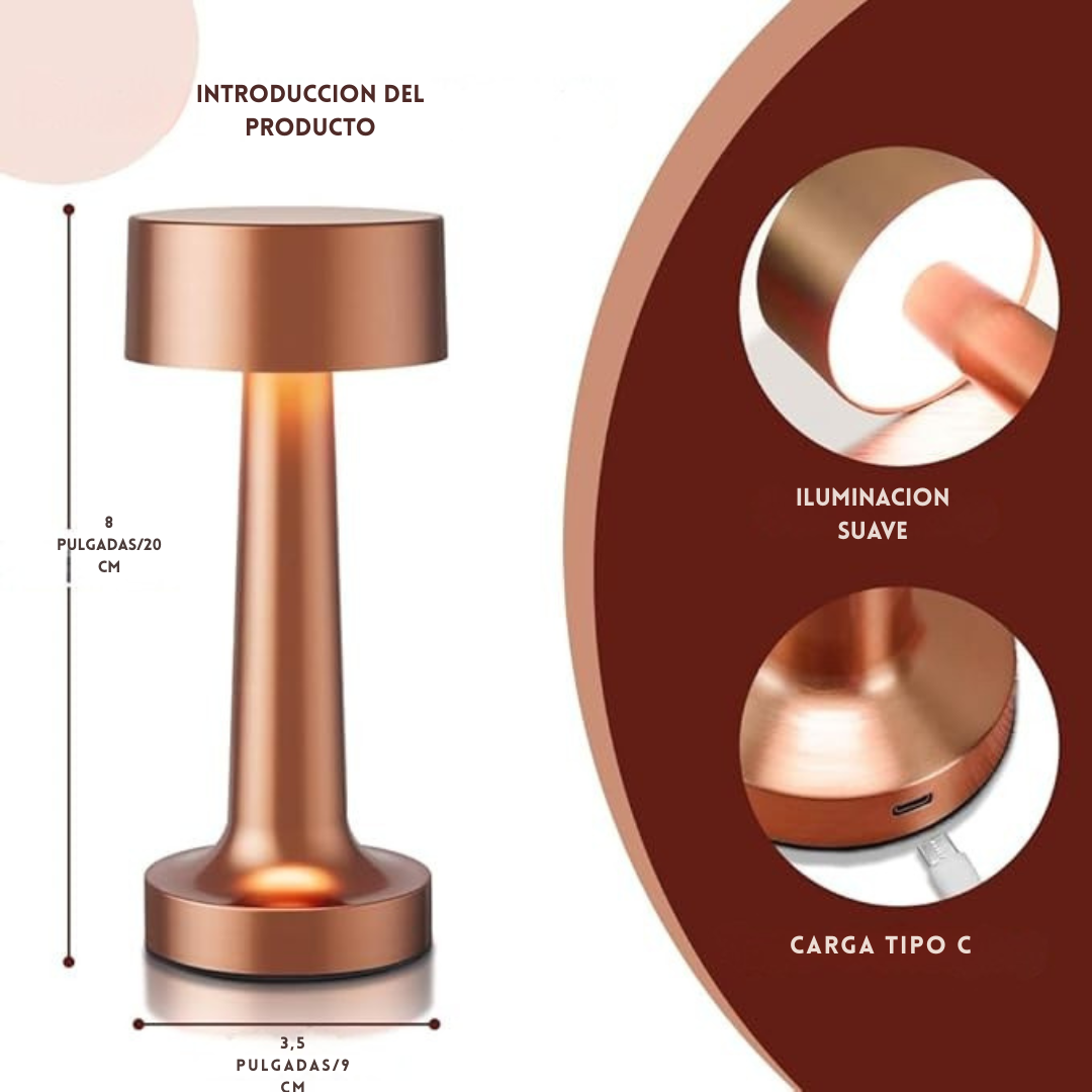 Lampara Led De Mesa Tactil